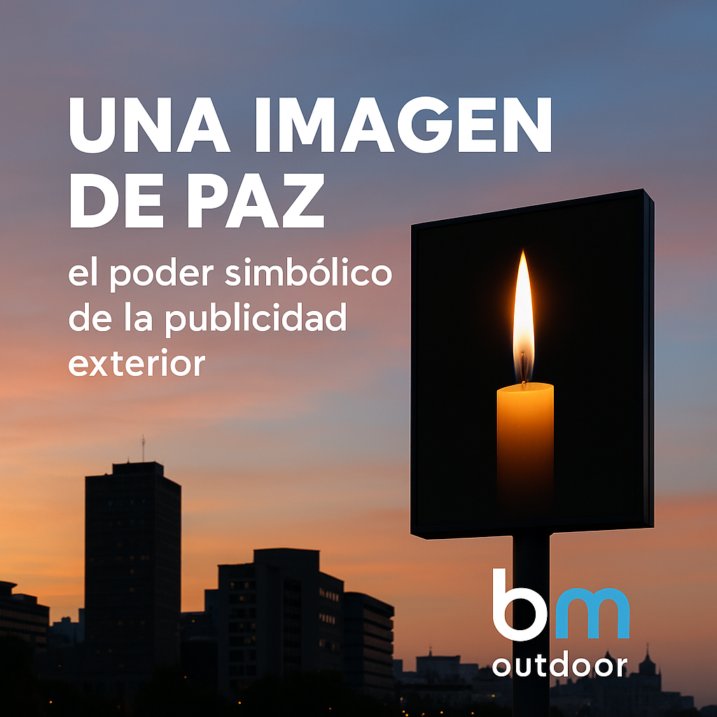 Ensayo por la Paz: Cuando la industria OOH habla con una sola vela